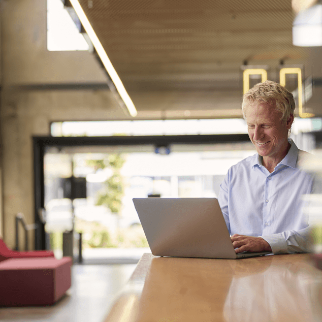 Man working in office